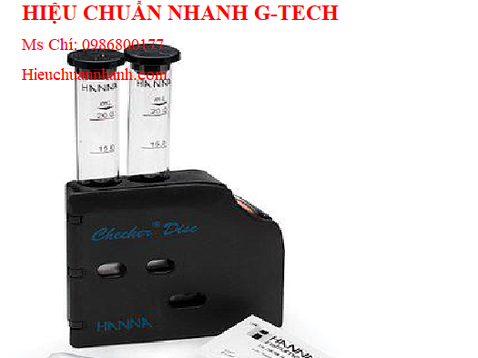  Hiệu chuẩn Bộ Kiểm Tra Sắt (Fe²⁺ & Fe³⁺) Thang Thấp HANNA HI38039.Hiệu chuẩn nhanh G-tech