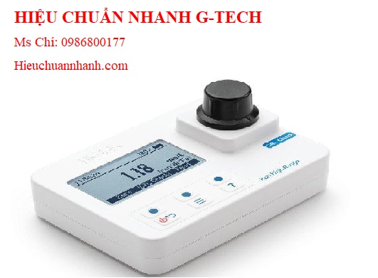  Hiệu chuẩn máy Quang Đo Sắt Thang Cao Trong Nước Sạch HANNA HI97721 (0-5mg/L; 0.01 mg/L).Hiệu chuẩn nhanh G-tech