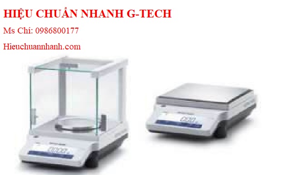 Hiệu chuẩn cân phân tích MS204TS/00 Mettler Toledo.Hiệu chuẩn nhanh G-tech