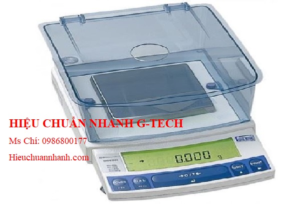 Hiệu chuẩn cân phân tích 3 số lẻ (1020g - 0.001g) UX-1020H Shimadzu.Hiệu chuẩn nhanh G-tech