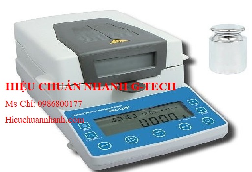 Hiệu chuẩn cân sấy ẩm- WBA-110M- DAIHAN.Hiệu chuẩn nhanh G-tech