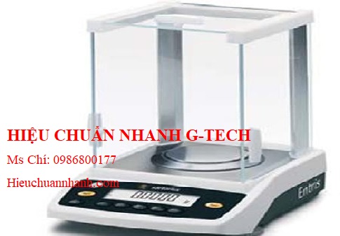 Hiệu chuẩn cân phân tích 4 số lẻ ( 60g x 0.0001g) Quintix 64-1S, Sartorius.Hiệu chuẩn nhanh G-tech