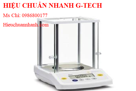 Hiệu chuẩn cân phân tích 4 số lẻ ( 220g x 0.0001g) Quintix 224-1S, Sartorius.Hiệu chuẩn nhanh G-tech