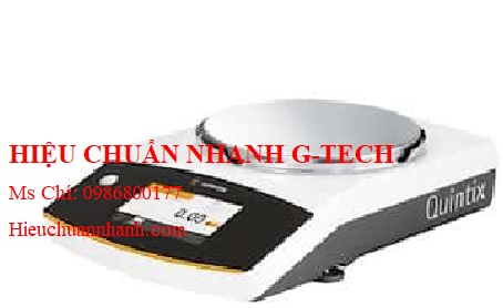 Hiệu chuẩn cân diện tử 2 số lẻ ( 610g x 0.01g) Quintix 612-1S, Sartorius.Hiệu chuẩn nhanh G-tech