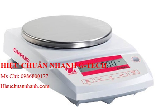 Hiệu chuẩn cân kỹ thuật 2 số lẻ (6000g/0,05g) PFB 6K0.05 Kern.Hiệu chuẩn nhanh G-tech