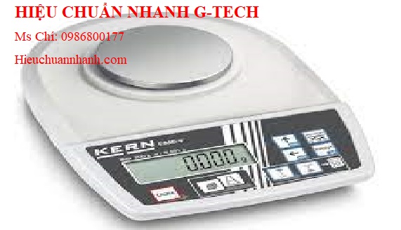 Hiệu chuẩn cân kỹ thuật 1 số lẻ (200g/0.1g) EMB 200-1SS05 Kern.Hiệu chuẩn nhanh G-tech