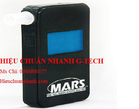  Hiệu chuẩn máy đo nồng độ cồn Alcovisor Mars TM (0.000 ~ 0.450%BAC).Hiệu chuẩn nhanh G-tech