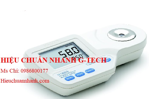 Hiệu chuẩn khúc xạ kế phân tích Propylene Glycol Hanna HI96832 (0 - 100%).Hiệu chuẩn nhanh G-tech