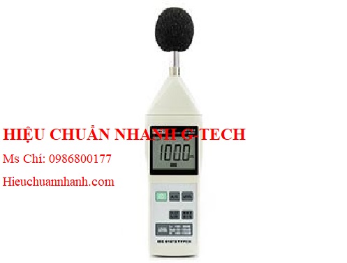 Hiệu chuẩn  máy đo độ ồn âm thanh loại 2 HT Instruments HT154.Hiệu chuẩn nhanh G-tech