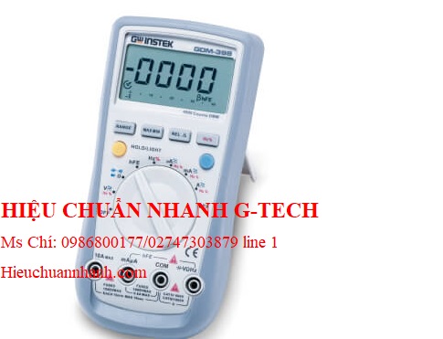  Hiệu chuẩn đồng hồ vạn năng kỹ thuật số cầm tay GW INSTEK GDM-541.Hiệu chuẩn nhanh G-tech