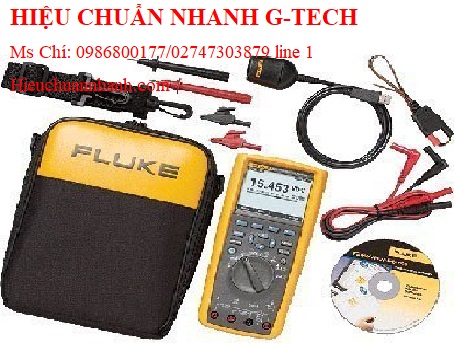 Hiệu chuẩn đồng hồ vạn năng FLUKE 287/FVF.Hiệu chuẩn nhanh G-tech