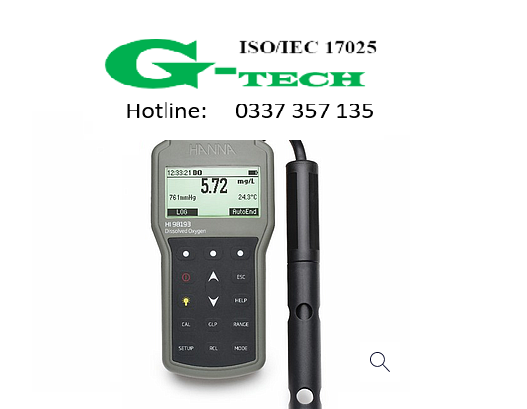 ĐƠN VỊ HIỆU CHUẨN NHANH -UY TÍN -CHẤT LƯỢNG MÁY ĐO OXY HÒA TAN CẦM TAY , CHỐNG NƯỚC HANNA HI98193 (0- 50ppm / mg/L)