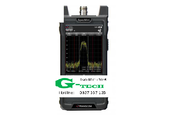 DỊCH VỤ PHÂN PHỐI - MUA BÁN - HIỆU CHUẨN MÁY PHÂN TÍCH PHỔ CẦM TAY TRANSCOM T8142 (10MHz-4.2GHz)