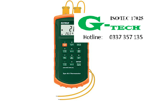 DỊCH VỤ PHÂN PHỐI - MUA BÁN - HIỆU CHUẨN MÁY ĐO NHIỆT ĐỘ TIẾP XÚC KIỂU K, J EXTECH 421502