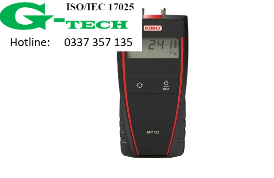DỊCH VỤ PHÂN PHỐI - MUA BÁN - HIỆU CHUẨN MÁY ĐO ÁP SUẤT CHÊCH LỆCH KIMO MP50 (-1000 ......+1000 Pa)