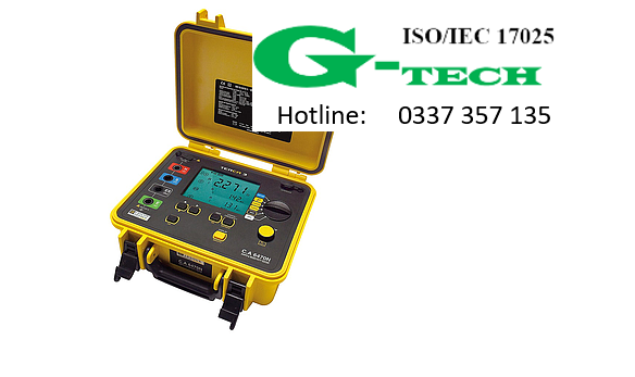 DỊCH VỤ PHÂN PHỐI - MUA BÁN - HIỆU CHUẨN HỘP ĐO ĐIỆN TRỞ CÁCH ĐIỆN, MODEL: C.A 6547 