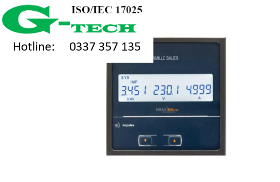 DỊCH VỤ PHÂN PHỐI - MUA BÁN - HIỆU CHUẨN ĐỒNG HỒ GIÁM SÁT ĐIỆN NĂNG, MODEL: SIRAX BM1200 