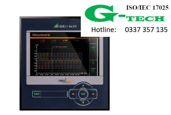 DỊCH VỤ PHÂN PHỐI - MUA BÁN - HIỆU CHUẨN THIẾT BỊ ĐO, GIÁM SÁT CHẤT LƯỢNG ĐIỆN NĂNG, MODEL: LINAX PQ3000