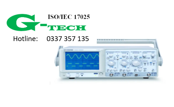 DỊCH VỤ PHÂN PHỐI - MUA BÁN - HIỆU CHUẨN MÁY HIỆN SÓNG ANALOG TƯƠNG TỰ 20MHZ, MODEL: GOS-622G 