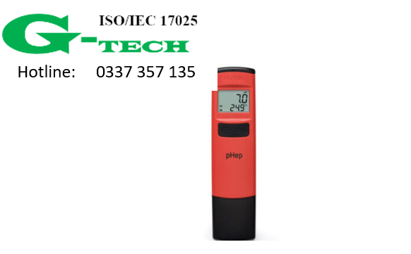 HIỆU CHUẨN BÚT ĐO PH / NHIỆT ĐỘ  –ĐỘ PHÂN GIẢI 0.1 PH – HI98107 . HIỆU CHUẨN G-TECH 