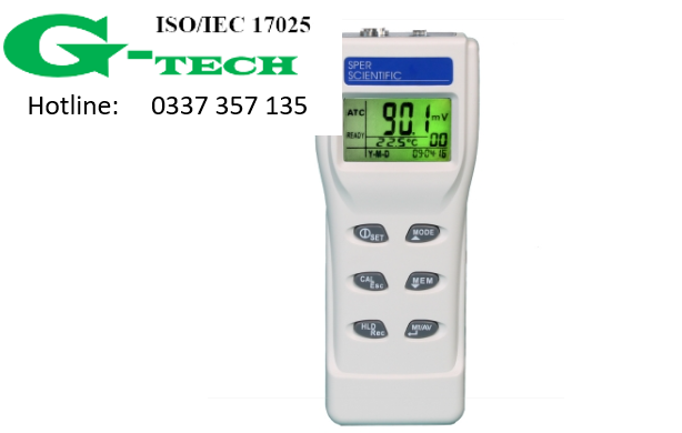 HIỆU CHUẨN THIẾT BỊ ĐO PH và ORP 850055 HIỆU CHUẨN NHANH G-TECH