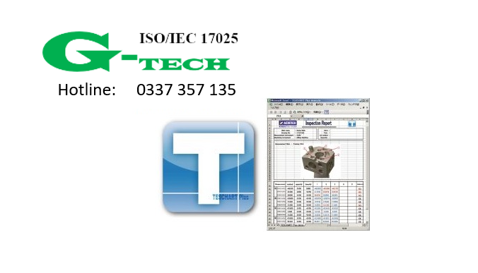 PHẦN MỀM MÁY ĐO TỌA ĐỘ 3 CHIỀU TESCHART PLUS - G TECH NHÀ PHÂN PHỐI, HIỆU CHUẨN, BẢO TRÌ
