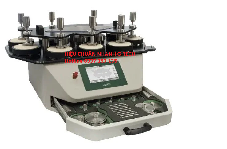 Hiệu chuẩn thiết bị Nu Martindale abrasion & pilling tester. Dịch vụ nhanh, uy tín