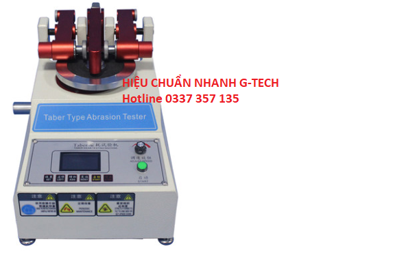 Hiệu chuẩn thiết bị Taber abrasion tester. Dịch vụ nhanh, giá rẻ