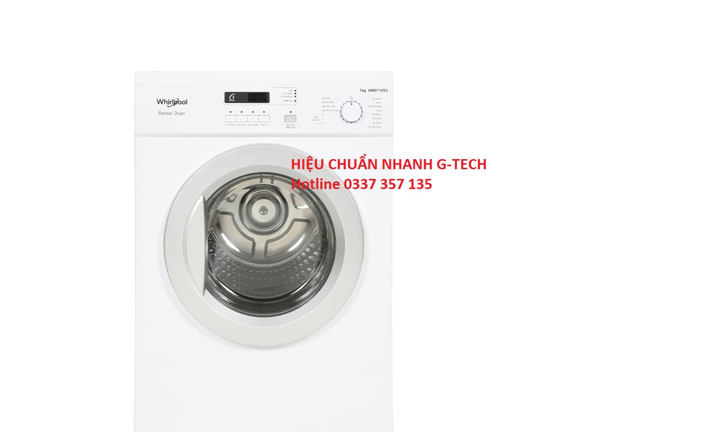 Hiệu chuẩn thiết bị Whirlpool dryer dịch vụ uy tín, giá cả hợp lý