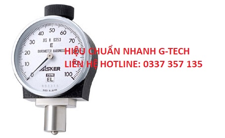 Hiệu chuẩn thiết bị Durometers for rubber - Asker C dịch vụ hỗ trợ nhiệt tình, giá thành hợp lý 