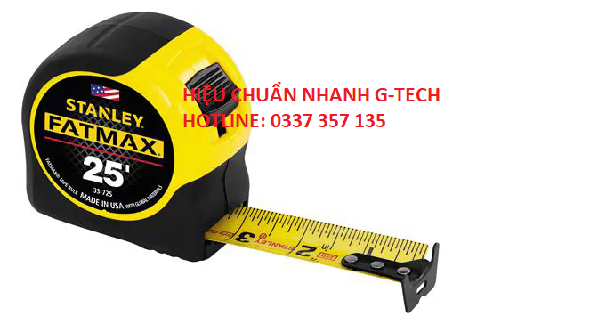 Hiệu chuẩn thiết bị Tape measures dịch vụ nhanh 247