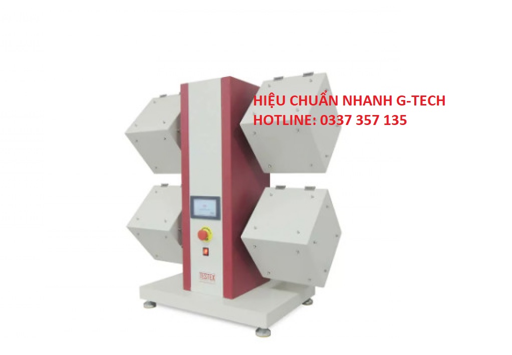 Hiệu chuẩn thiết bị Máy kiểm tra độ xù của vải Random Tumble Pilling tester. Dịch vụ hỗ trợ tận tình 247