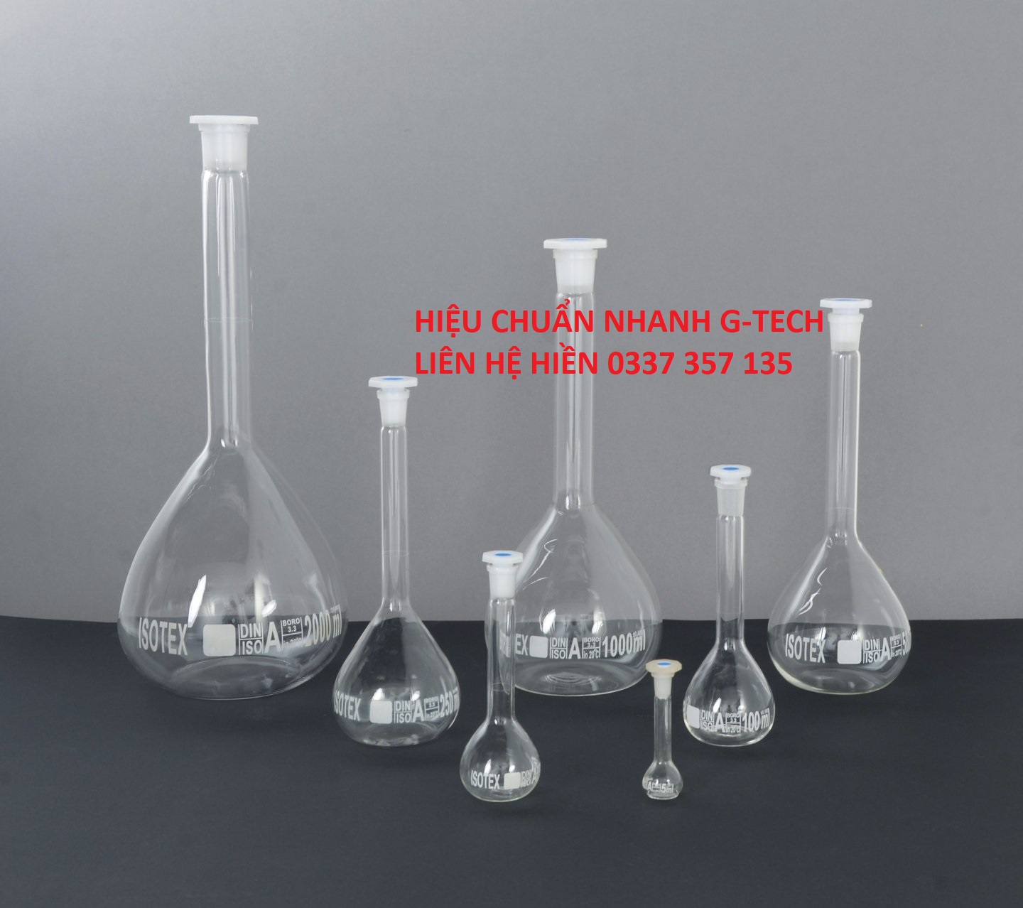 Hiệu chuẩn thiết bị Dụng cụ đo thể tích bằng thủy tinh/Volumetric Glassware. Dịch vụ hiệu chuẩn tại miền Nam 