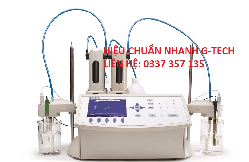 Hiệu chuẩn thiết bị Máy chuẩn độ điện thế/ Automatic titration system. Dịch vụ hỗ trợ nhanh chóng khu vực Miền Bắc