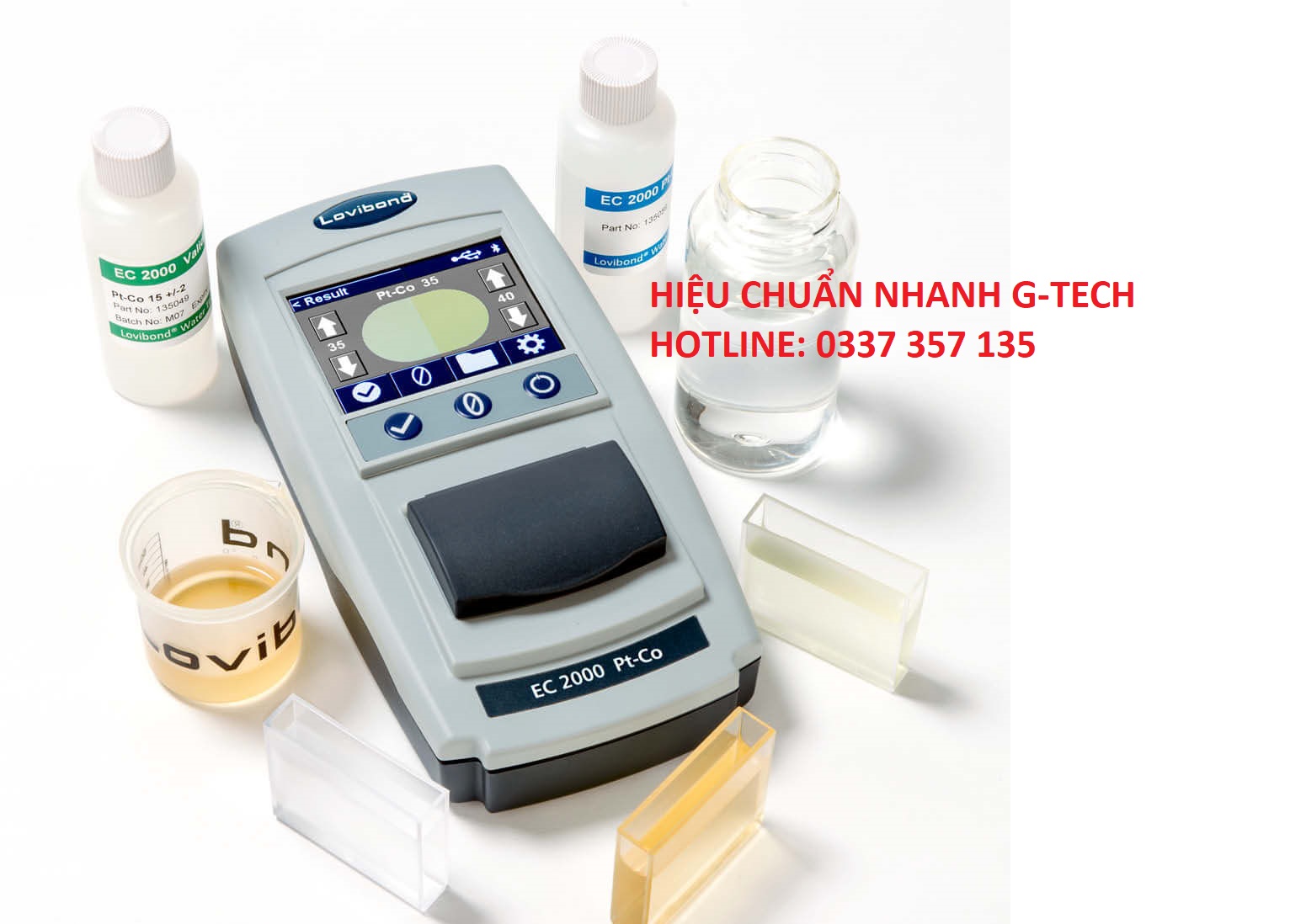 Hiệu chuẩn thiết bị Phương tiện đo độ màu Pt-Co/ Color scale according Platinum-Cobalt. Dịch vụ hiệu chuẩn nhanh tại Thành Phố Hồ Chí Minh