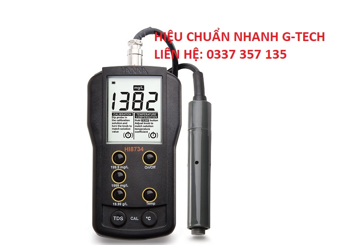 Hiệu chuẩn thiết bị Máy đo tổng chất rắn hòa tan (TDS)/ Total Dissolved Solids. Dịch vụ nhanh chóng, chuyên nghiệp tại Miền Bắc