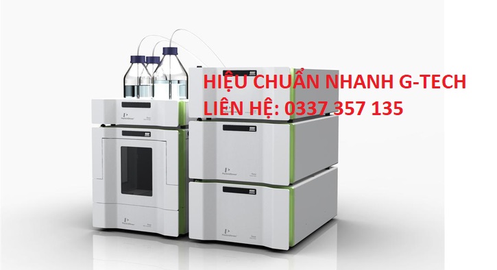 Hiệu chuẩn thiết bị Máy sắc ký lỏng hiệu năng cao/ Liquid chromatography system. Dịch vụ hiệu chuẩn nhanh chóng, uy tín, chất lượng tại Miền Bắc 