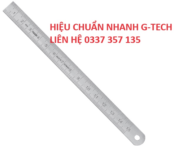 Hiệu chuẩn thiết bị Thước lá/Steel Ruler. Dịch vụ an tòan, uy tín tại Hà Nội