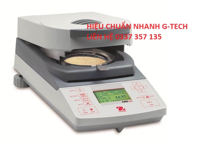 Hiệu chuẩn thiết bị Cân sấy ẩm/Moisture Analyezer Balance. Dịch vụ hỗ trợ nhanh chóng, hiệu quả tại Quận 9