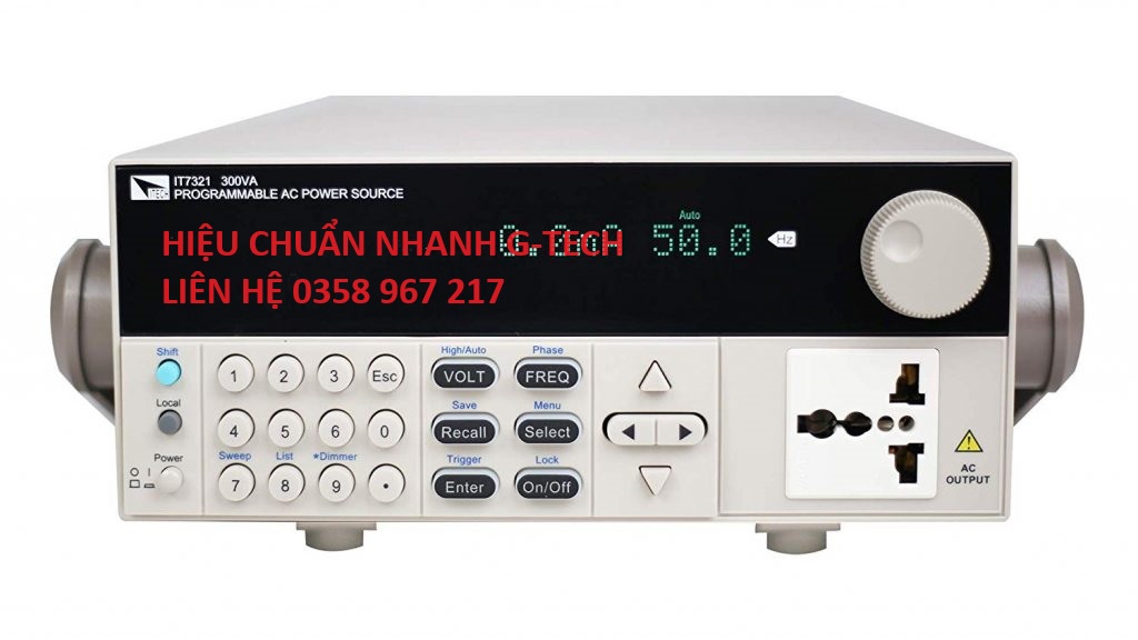 Hiệu chuẩn thiết bị Thiết bị phát điện áp AC: Đến 750 V/40 Hz đến 10 kHz/ AC Voltage – Source. Dịch vụ hỗ trợ uy tín, nhanh chóng tại Hòa Bình 