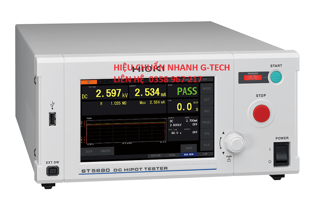 Hiệu chuẩn thiết bị Thiết bị phát điện cao áp DC (DC Hipot tester): Đến 10 kV. Dịch vụ hỗ trợ uy tín, tận tình, chuyên nghiệp tại Quy Nhơn