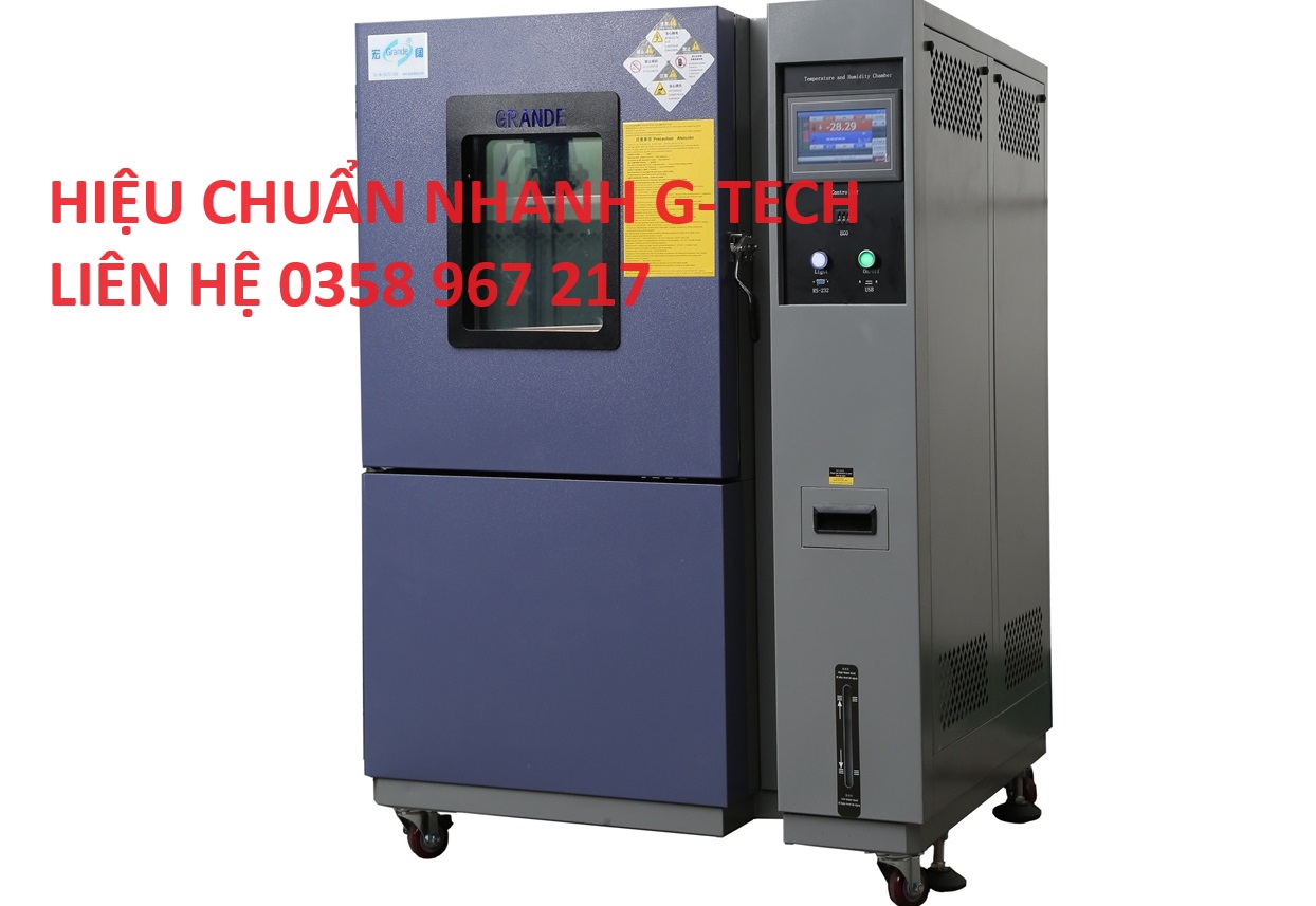 Hiệu chuẩn thiết bị Tủ tạo nhiệt ẩm/Temperature & Humidity Chamber. Dịch vụ hiệu chuẩn uy tín, chất lượng tại Bình Dương