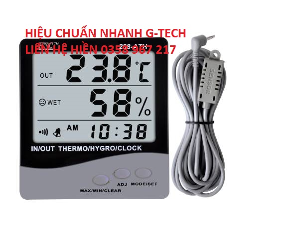 Hiệu chuẩn thiết bị Đồng hồ đo nhiệt độ & độ ẩm môi trường/ Hygro Thermometer. Dịch vụ hỗ trợ nhanh chóng, hiệu quả tại Bến Tre 