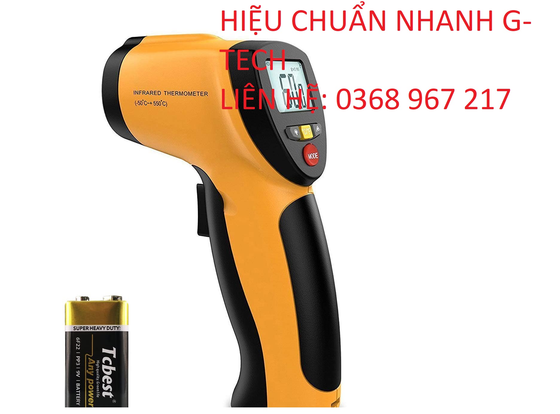 Hiệu chuẩn thiết bị Nhiệt kế hồng ngoại/ Infrared thermometer. Dịch vụ hỗ trợ chất lượng, uy tính tại An Giang