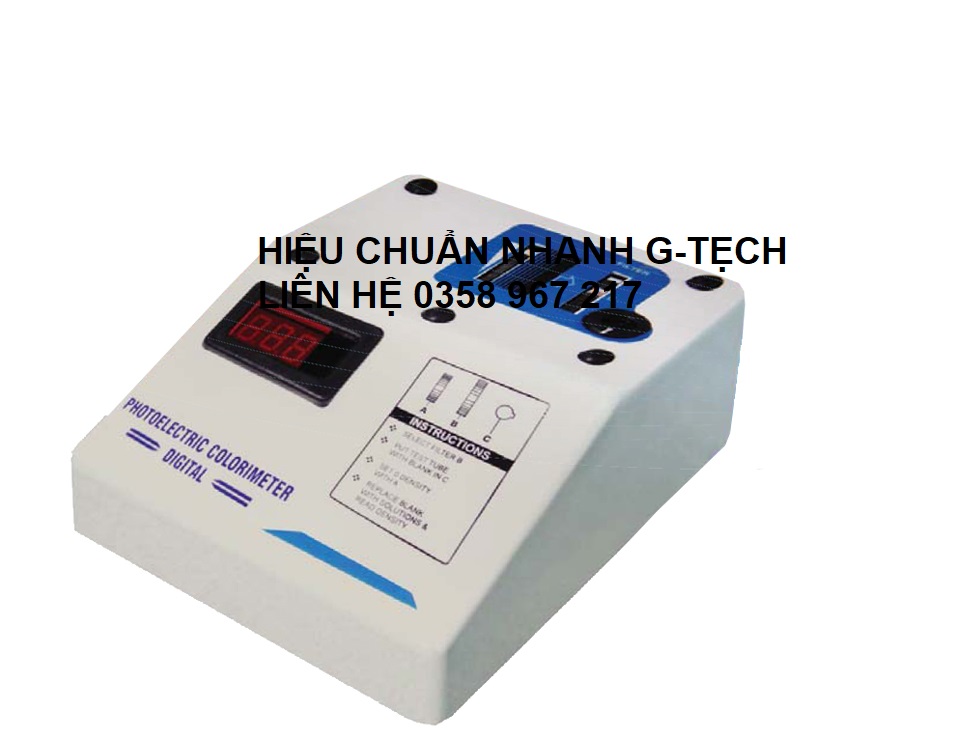 Hiệu chuẩn thiết bị Quang phổ đo màu/ Colorimete . Hiệu chuẩn thiết bị uy tín, giá thành hợp lý tại Long An