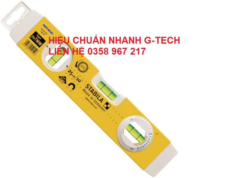 Hiệu chuẩn thiết bị Thước Nivo. Dịch vụ hiệu chuẩn chính xác, giá cả hợp lý tại Thủ Đức