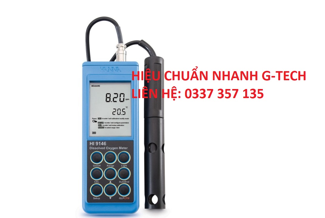 Hiệu chuẩn thiết bị Máy đo hàm lượng oxi hòa tan(DO)/ Dissolved Oxygen. Dịch vụ hỗ trợ nhiệt tình, chu đáo tại Quảng Ngãi