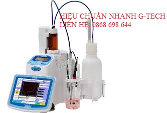 Hiệu chuẩn Máy chuẩn độ điện thế/ Automatic titration system . Dịch vụ nhanh uy tín tại Miền Bắc