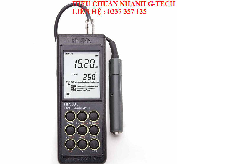 Hiệu chuẩn Máy đo tổng chất rắn hòa tan (TDS)/ Total Dissolved Solids. Dịch vụ uy tín, giá rẻ tại Quảng Trị 