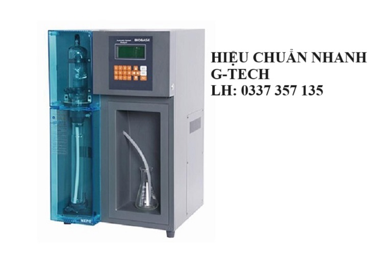 Hiệu chuẩn thiết bị Máy chưng cất đạm/ Nitrogen and protein determination system*. Dịch vụ hỗ trợ nhanh chóng, uy tín tại Hồ Chí Minh